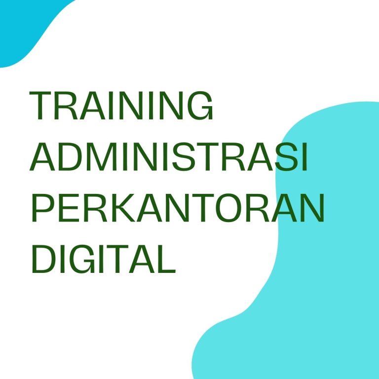 pelatihan ADMINISTRASI PERKANTORAN DIGITAL online