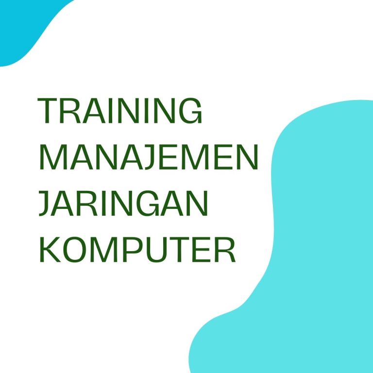 pelatihan MANAJEMEN JARINGAN KOMPUTER di bandung