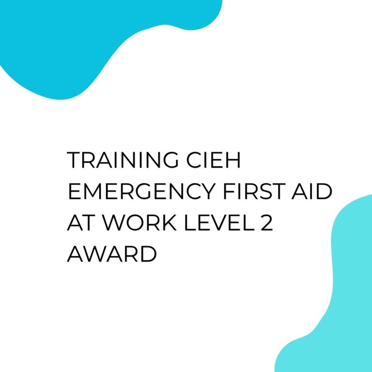 pelatihan CIEH EMERGENCY FIRST AID AT WORK LEVEL 2 AWARD di bandung