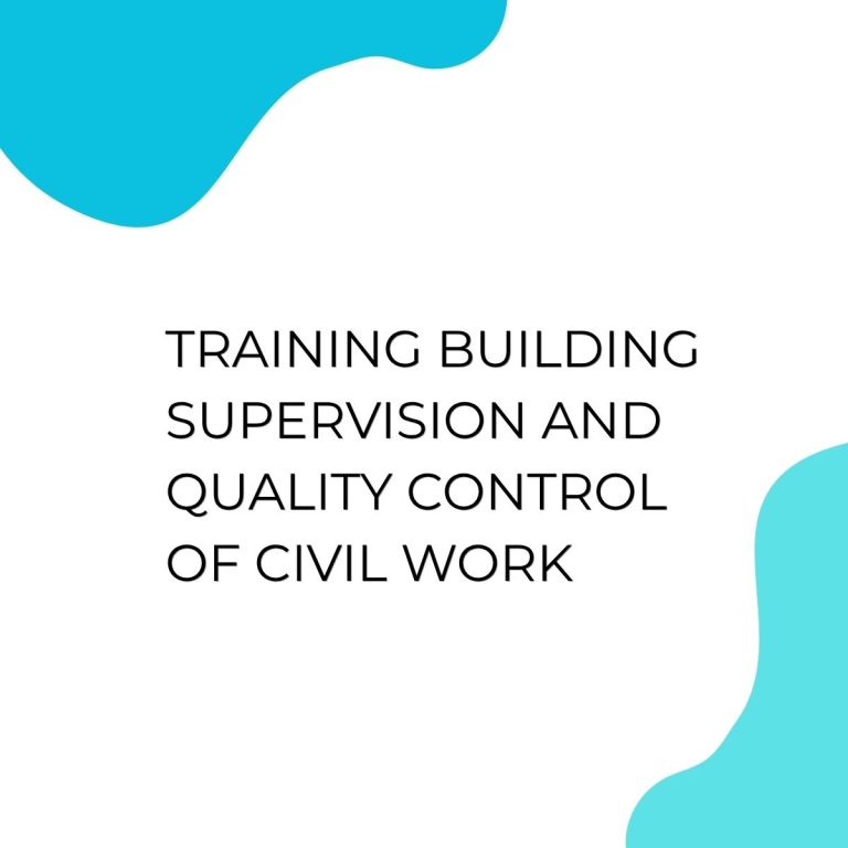 training BUILDING SUPERVISION AND QUALITY CONTROL di bandung