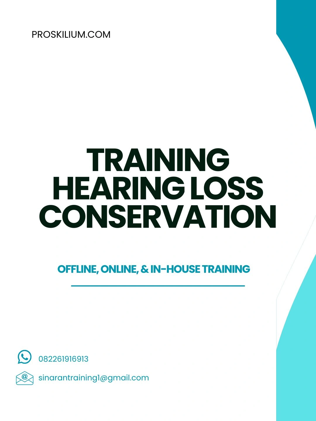 pelatihan HEARING LOSS CONSERVATION di bandung